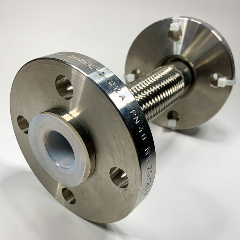 Flexible convoluté PTFE